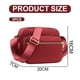 thumbnail image 2 of Bolso bandolera de nailon para mujer, bolso multibolsillo impermeable, correa pequeña, ligera y ajustable, 2 of 5