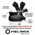 Helimix 2.0 Vortex Blender Shaker Bottle 28oz Capacity No Blending