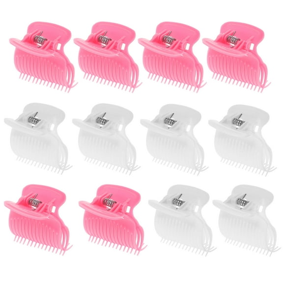 Homoyoyo 12Pcs Heated Hair Rollers with Clips Professional Curling Tools for Women and Girls Easy Styling