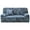 #3, variant on REGALWOVEN 4 Seater Sofa Slipcovers Stretch Couch Covers with Folral Print Grey Blue X-Large