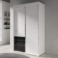 thumbnail image 1 of Monaco 2 Door Modern 55" Wardrobe, 1 of 5