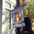 thumbnail image 2 of Carolines Treasures BB5701CHF English Bulldog Red White Welcome Flag Canvas House Size, 2 of 4