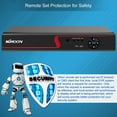 thumbnail image 3 of KKmoon DVR Video Recorder & 8 Cameras Set Recording System 16CH 1080P Full High Definition AHD/ IP/Analog/TVI/CVI/ DVR CCTV Digital Video Recorder DVR P2P Remote Phone Monitoring for Home, 3 of 7