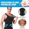 thumbnail image 2 of 3 Piezas Camiseta de Compresión para Hombre, Camiseta Interior Deportiva Ideal, Fajas Abdominal Reductora Deportivo con Fuerte contracción, para Postura Moldera, Correr, Gym, 2 of 4