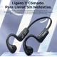 thumbnail image 5 of Audífonos Conducción Osea Awei A886bl Audicularer Bluetooth Audífonos Inalámbricos Conduccion Osea Bluetooth 5.2 Deportes Color Negro, 5 of 6