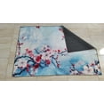thumbnail image 4 of Guitar in Flower Garden Rug 3x5 ft = 95x155 cm Washable Rug, 4 of 5