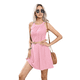 thumbnail image 1 of Vestidos de Verano de Crochet Calados para Mujer, Color Rosa, Talla XL, 1 of 6