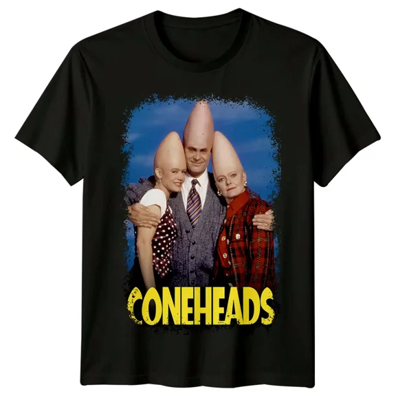 RARE Coneheads (1993) Movie Poster Inspired T-Shirt Retro 90s Tee Unisex