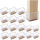 thumbnail image 1 of 16 protectores de patas de mesa y silla, tapa de silicona para silla, almohadilla protectora para muebles de mesa de madera, cojín para pies (longitud 37-42mm, ancho 16-21mm) esquí esquí Gafas de esquí, 1 of 5