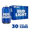 Bud Light Beer, 30 Pack Lager Beer, 12 fl oz Aluminum Cans, 4.2 % ABV, Domestic