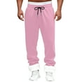 thumbnail image 5 of cfhntfmh Men's Sherpa Lined Sweatpants Thermal Fleece Jogger Pants Winter Warm Thick Workout Running Trousers Cold Weather, 5 of 6