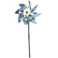 thumbnail image 4 of KMSS Reflective Pinwheels for Outdoor Garden 10Pcs Wind Spinners Pinwheel Bird Repellent Blinder Devices Deterrent Extra Sparkly Pinwheel with Stake, 4 of 7