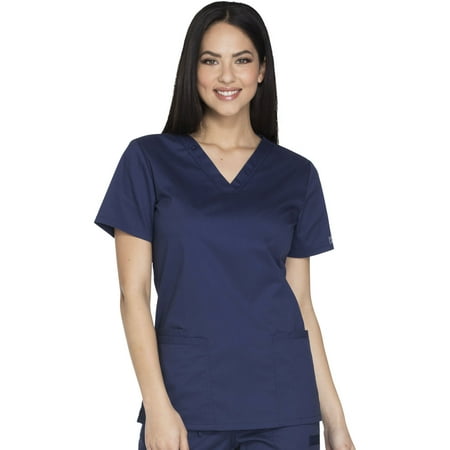 

Cherokee Workwear Core Stretch Women s Scrubs Top V-Neck WW630