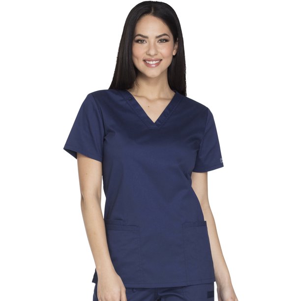 Cherokee Cherokee Workwear Core Stretch Scrubs Top for Women VNeck