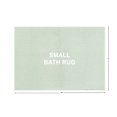thumbnail image 6 of Mineral Spring Nova Tufted Polyester Bath Rug, Silver Green, 20" x 32", 6 of 7