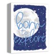 thumbnail image 2 of Creative Products Born To Explore Moon 11x14 Canvas Wall Art, 2 of 5