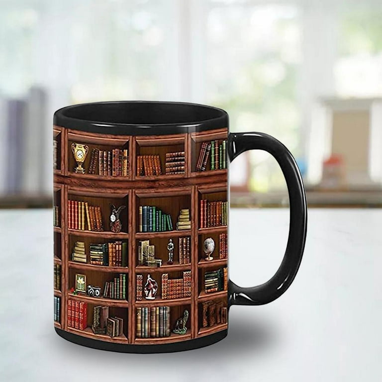 Cute Coffee Mugs Women Coffee Travel Mug Ceramic Mug Librarian Bookworm Mugs  Coffee Cup Funny Drinking Cup Tea Mug Book Lover - AliExpress