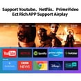 thumbnail image 4 of Mini Projector, Supporting 1080P High Definition Resolution, Portable Projector Screen with Projector Stand, Automatic Vertical Trapezoidal Correction,Equipped with WiFi and Bluetooth Functions,Blue, 4 of 8