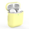 thumbnail image 2 of Silicone Protective Case for AirPods 1/2 Pro, Anti-Drop Shockproof Cover with Non-Slip Bars, Wireless Charging Compatible, 2 of 3