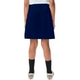 thumbnail image 5 of Classroom Uniforms for Girls Pleated Tab Scooter with Built-In Poly Knit Shorts and Side Zip, 5 of 7