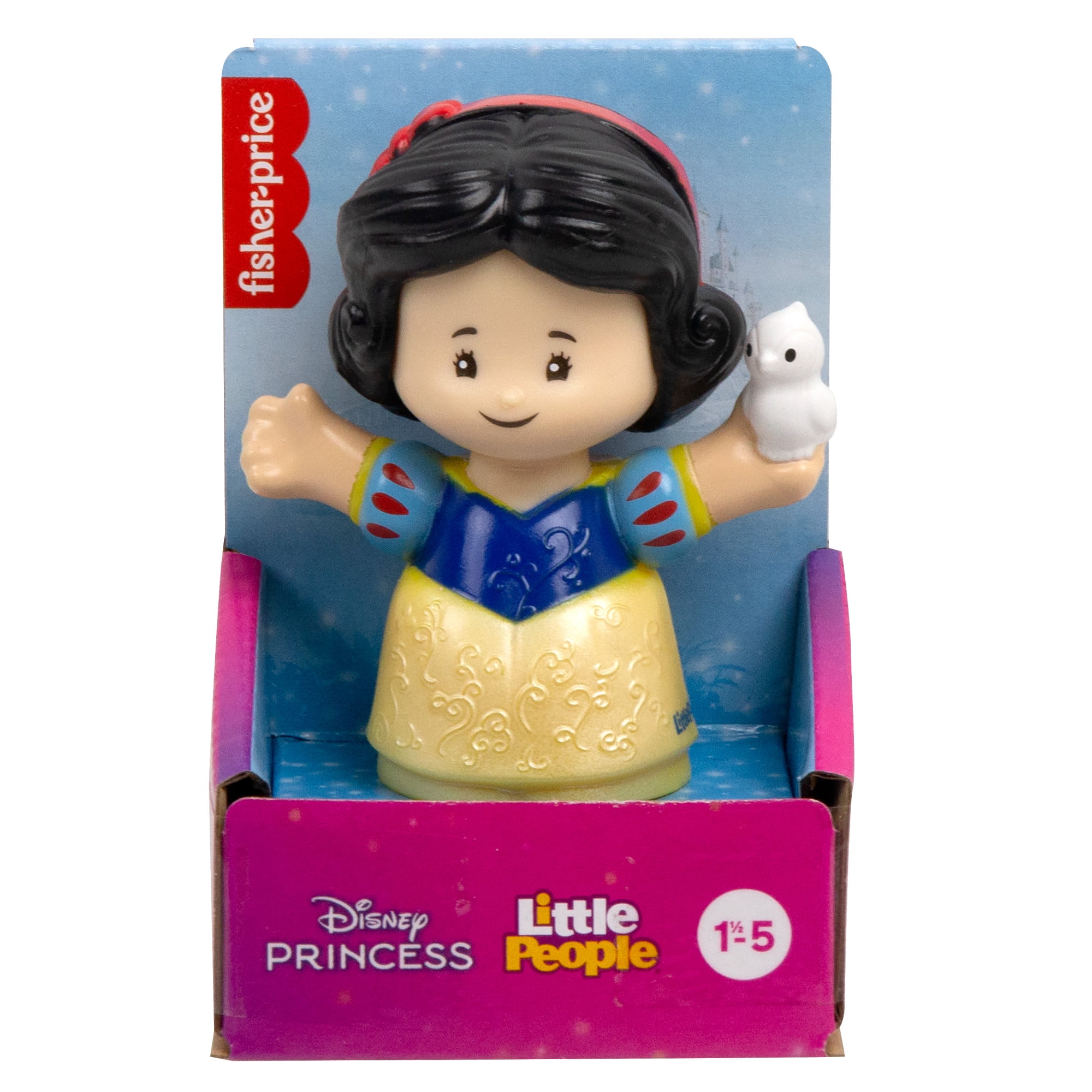 Fisher-Price Little People DISNEY Single Character Figure Collection for Toddlers, Styles May Vary