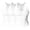 White, variant on 3Pcs Padded Tank Tops for Women Halter Neck Sleeveless Camisole Racer Back Lightweight Slim Fit Blouses Yoga Workout Under Shirts Fitted Basic Tees Workout Tops for Women (Dark Gray,S)