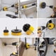 thumbnail image 4 of Power Drill Brush Attachment With 6 Inch Extender/4 Brushes/6pcs Pads, 4 of 5