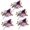 Purple, variant on Necvior Wedding Bridal Corsages Hand Decorations for Prom Party Ceremony Anniversary