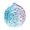blue powder, variant on Glass Walnut Ball,Ergonomic Grip Walnut Handball Mini Walnut Ball,Hand Exercise Fake Nut Model Walnut Hand Massage Table Glass,Chinese Hand Therapy Balls Home Decor