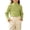 Green, variant on Girls Cotton Shirts Mock Neck Ruffle Trim Long Sleeve Textured Shirts Fashion Warm Comfy Ribbed Tops for 0-12 Years