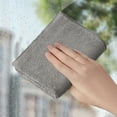 thumbnail image 4 of Microfiber Rags, Kitchen Dishcloths, Absorbent Water without Shedding, Table Wiping Car Cleaning Rags, Towel Scouring Pads 12 * 12inch /1pcs (Gray), 4 of 6