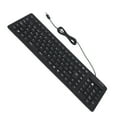 thumbnail image 1 of Keyboard, Waterproof Wired Keyboard Moisture-proof Foldable USB Wired Connection  for Home for Office, 1 of 7