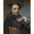 thumbnail image 2 of Maurice-Quentin de La Tour 20x24 Gold Ornate Framed and Double Matted Museum Art Print Titled - Claude Dupouch (C. 1739), 2 of 4
