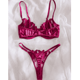 thumbnail image 3 of Fuchsia Silk Lingerie Set, 3 of 5