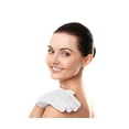 thumbnail image 2 of Guantes de baño exfoliantes Linda, paquete de 4, 2 of 7
