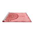 thumbnail image 2 of Ahgly Company Machine Washable Indoor Square Abstract Red Modern Area Rugs, 6' Square, 2 of 4