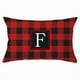thumbnail image 1 of Funda de almohada navideña con diseño de muñeco sin rostro, gnomo enano, duende, enrejado, árbol de Navidad, copo de nieve, lino estampado, funda de almohada para sofá, funda de almohada de piel de me, 1 of 1