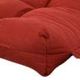 thumbnail image 7 of Sunnydaze 23" x 47" Red Tufted High Back Chair Cushion, 7 of 7