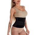 thumbnail image 4 of Defitshape Women's Tummy Control Waist Belt Postpartum Shapewear Elastic Firm Velcro Extra Firm Acrylic Waist Trimmer Black 8-10, 4 of 4