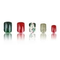 thumbnail image 7 of Christmas Green Red Press on Nails,Medium Square Fake Nails with Xmas Tree,Acrylic Glitter Glue on Nails Glossy Reusable Winter Xmas False Nails for Women Girls Holiday Manicure Daily 24pcs, 7 of 7