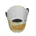 thumbnail image 4 of LNWH Laundry Basket, Cartoon Smile Emoticon Pattern Foldable Laundry Hamper with Handles Waterproof, Medium Size, 4 of 8