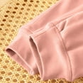 thumbnail image 5 of Gfyviroh Toddler Boys and Girls Pants Children's Thick Winter Warm Pants Casual Cotton Pleated Cuffed Trousers,3-15 Years, 5 of 6