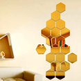 thumbnail image 2 of XJ-24x Self-Adhesive Acrylic Mirrors - Gold, 2 of 4