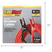 EverStart 20-Foot 4-Gauge Automotive Booster Jumper Cables