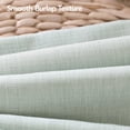 thumbnail image 6 of Deconovo Faux Linen Throw Pillow Covers with Hidden Zipper, 4-Pack, Pastel Green, 20x20 Inch, Ideal for Sofa, Chair, or Bed Decoration Upgrade, 6 of 6