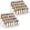 White-2 Pack, variant on Metal Spice Rack Organizer for Cabinet – Adjustable Depth Holder Shelf for Countertop, Pantry, Cupboard, Display Riser for Seasonings
