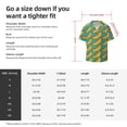 thumbnail image 5 of Sikiie Hot Dogs 8 Men's Cuban Shirt, Hawaiian Shirts, Business Casual Button Down Shirts, Short Sleeve Shirt-3X-Large, 5 of 5