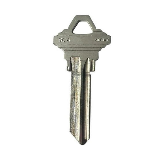 JMA SLG-4ENP Key blank, Schlage SC4, Nickel Plated (50-Pack)