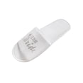 thumbnail image 3 of Tachiuwa Disposable Bride Slippers Adult Open Toe SPA Slippers for Wedding Valentines Letter, 3 of 9