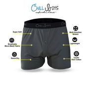 Chill Boys Performance Boxers - Cool, Soft, Breathable Mens Boxers